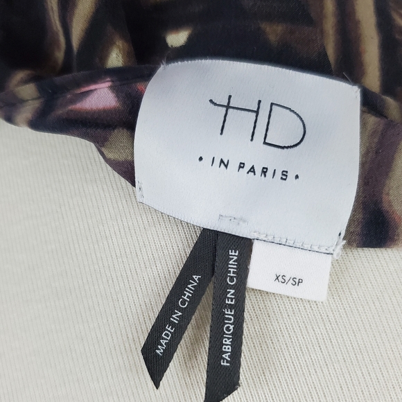 HD In Paris Estrella Silk Dress Anthro - Picture 15 of 16